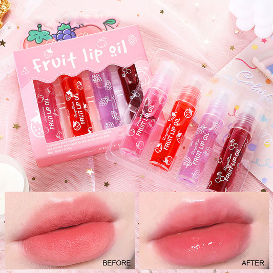 Set Fruit Lip Oil Dragon Ranee