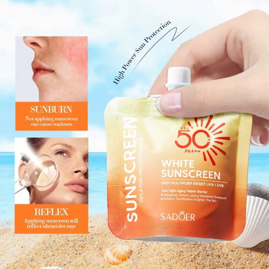 Protector solar sachet 50 spf Sadoer