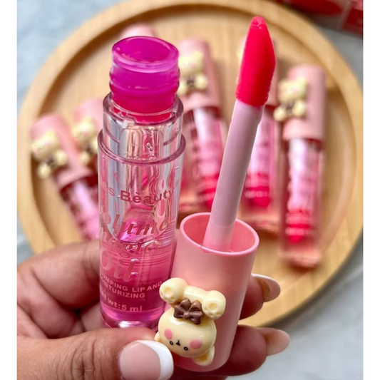 Lip gloss magico volume osito kiss beauty