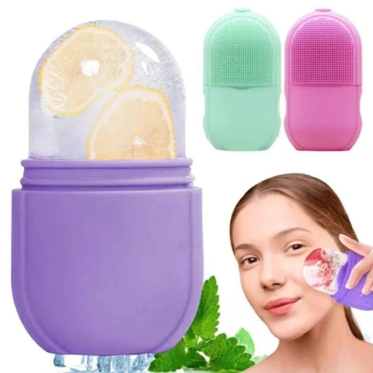 Molde hielo masajeador silicona 2 en 1