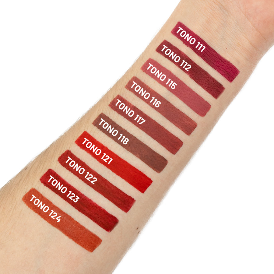 Labial Mini Matte Beauty Glazed Red