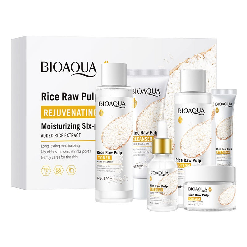 Kit de Lujo Facial Linea Arroz Bioaqua (ENVIO GRATIS)
