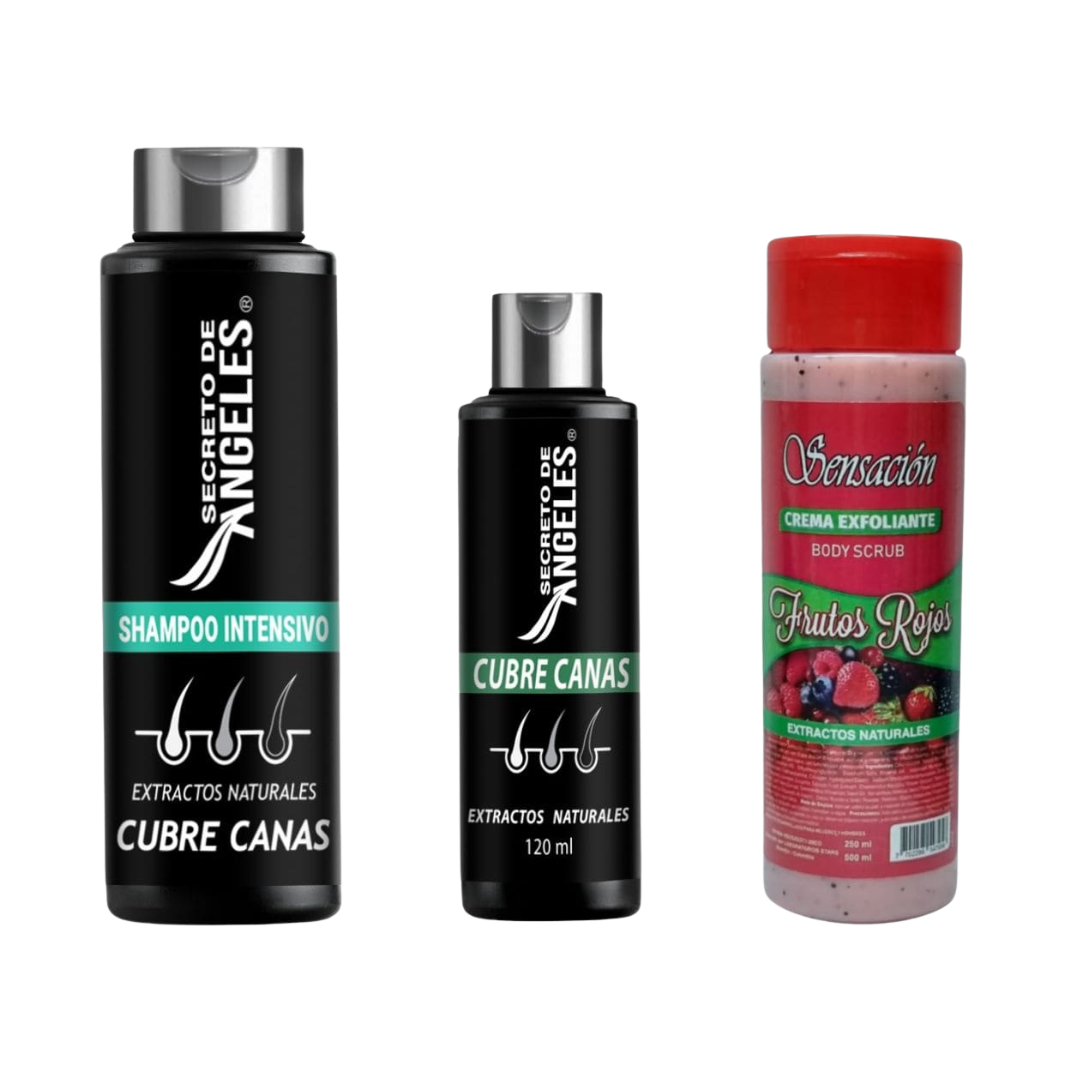 Combo Cubre Canas + Crema Exfoliante Secreto de Angeles