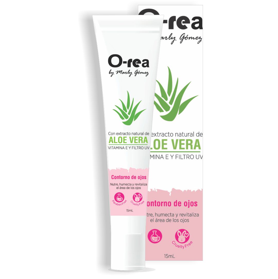 Contorno de Ojos Aloe Vera y Filtro UV Orea