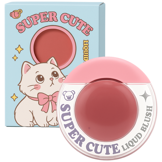 Rubor liquido Super cute gato waterproof OF