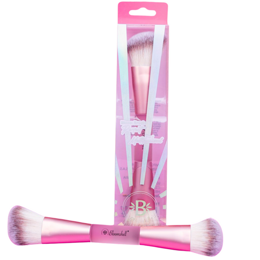 Brocha brush 2 en 1 perfect bloomshell