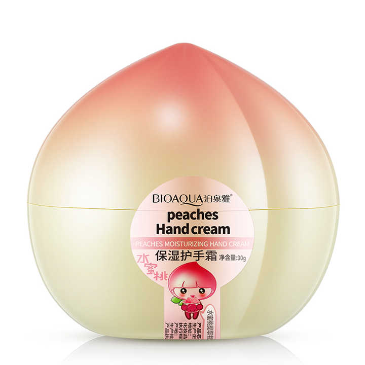 Crema de manos peach and Mlik Bioaqua