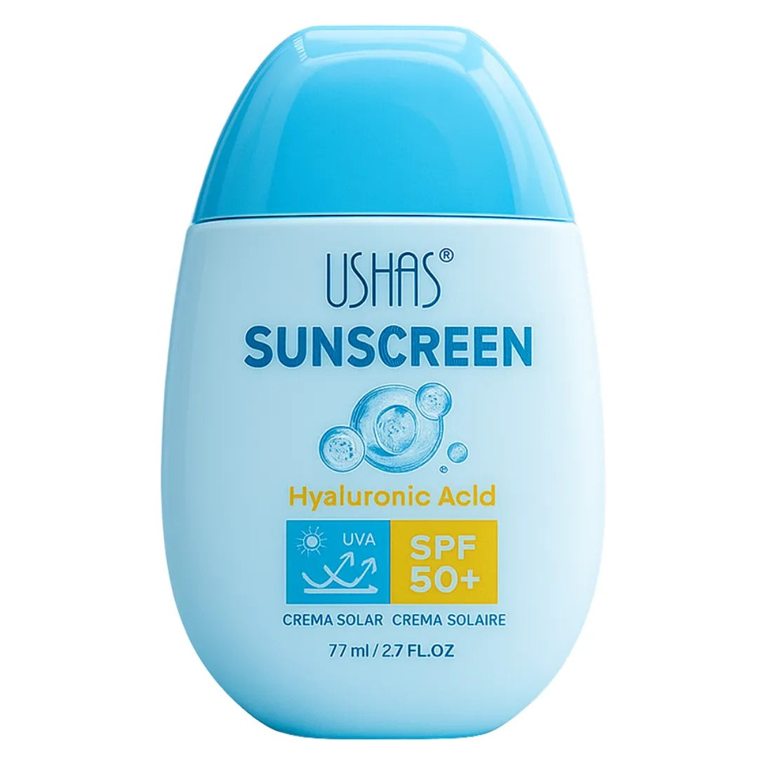 Protector solar acido hialuronico SPF50+ Ushas