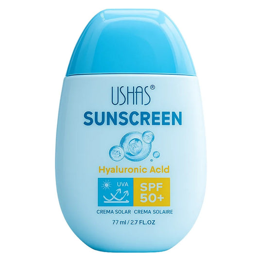 Protector solar acido hialuronico SPF50+ Ushas