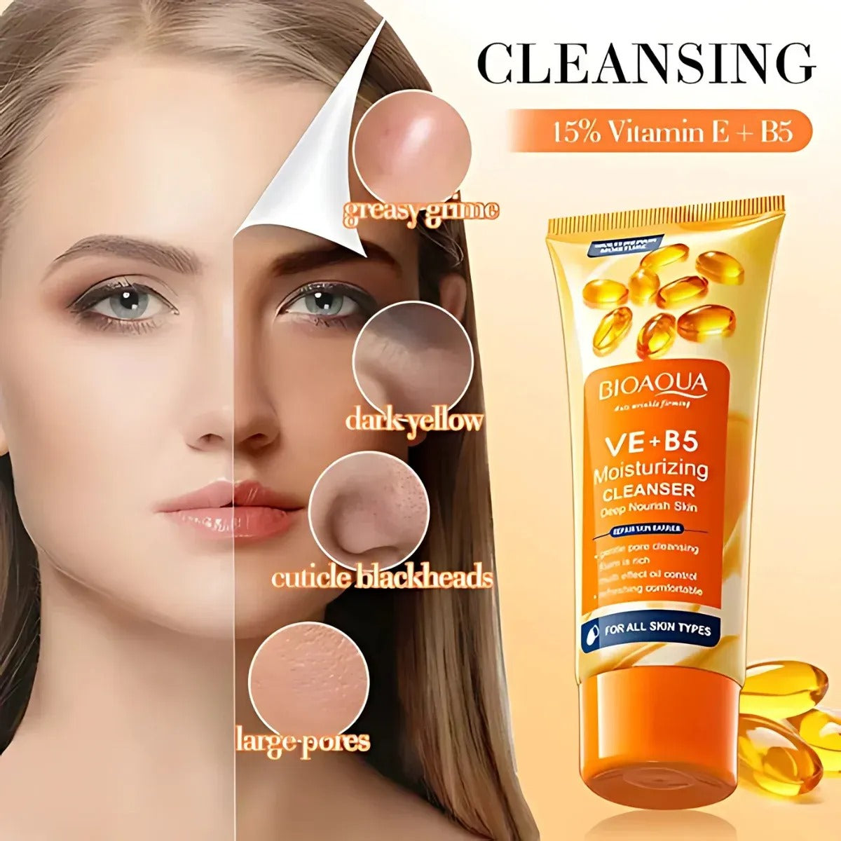 Jabon Facial VE + B5 Bioaqua