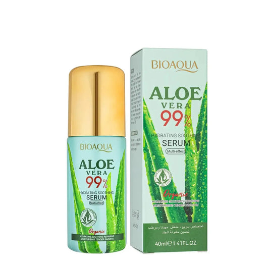 Serum Facial Orgánico Reparador de Aloe Vera 99 %