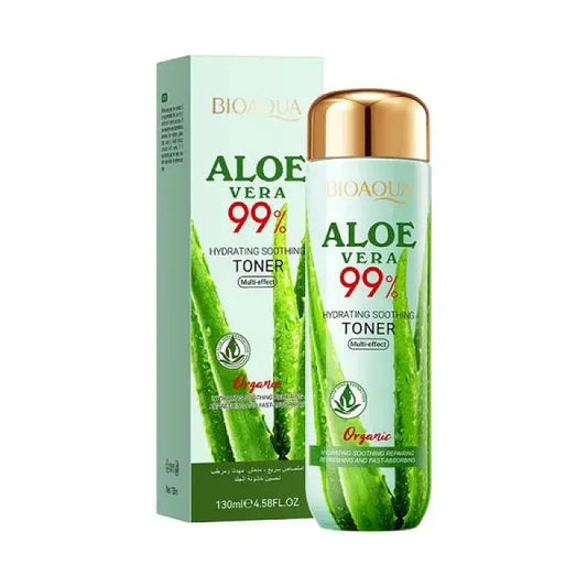 Tónico Facial Orgánico Reparador de Aloe Vera 99 %
