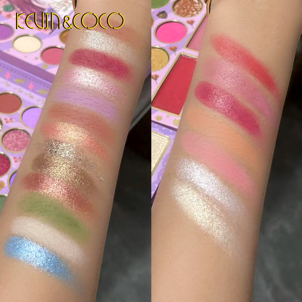 Paleta rose golden eyeshadow Kevin & Coco