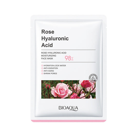 Mascarilla Facial de Rosas y Acido Hialuronico Bioaqua