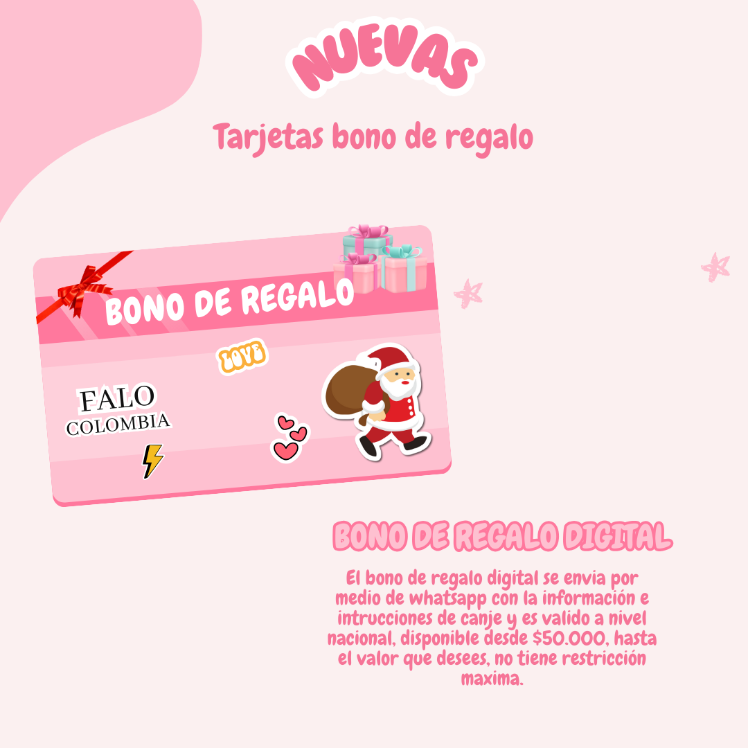 Tarjeta Bono de Regalo