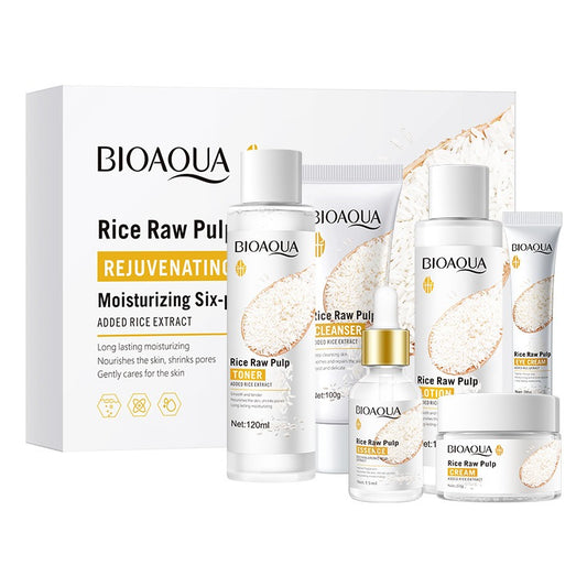 Kit de Lujo Facial Linea Arroz Bioaqua