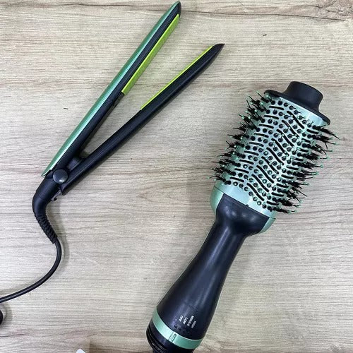Combo Plancha Remington cepillo Secador – FALO COLOMBIA